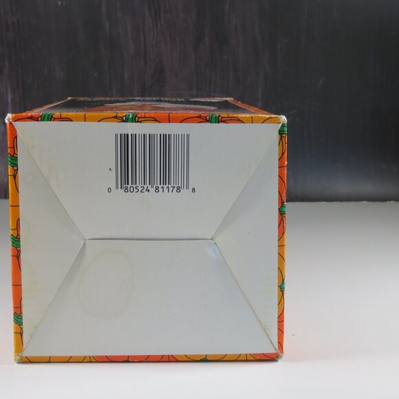 Ceramic Ghost Pumpkin Halloween Tea Light Candle Holder Statue 7” Kmart Vintage - Picture 15 of 16